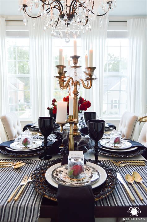 There are so many ways you can go when it comes to halloween dinner ideas and we are including some of our. Gothic Dinner Party for Halloween | Kelley Nan