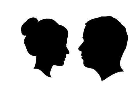 Clipart Man And Woman Head Silhouette Clipart Best Clipart Best