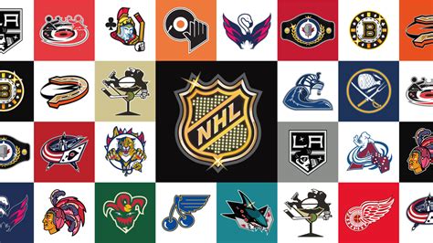 Nhl National Hockey League Team Logos As Redesigned By Las Vegas