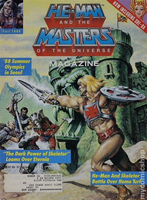 He Man And The Masters Of The Universe Magazine 1985 Comic Books