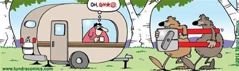 Canned Food For Bears Comics Camping Humor Funny Comics
