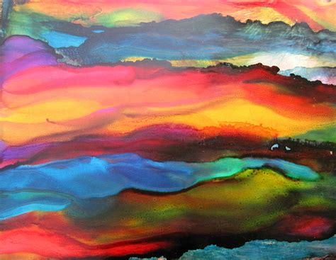 Dream Landscape Painting By Alexis Bonavitacola
