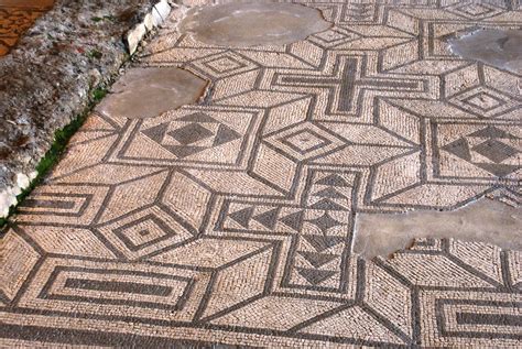 Geometric Mosaic Fishbourne Roman Palace David Spender Flickr