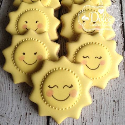 You Are My Sunshine Baby Shower First By Dolcecustomcookies Sunshine