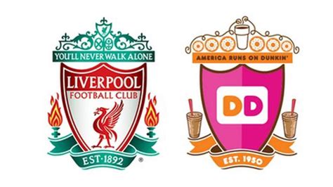 Us orders $100+ | ca orders $150+ ship free. Dunkin' Donuts Sorry For Liverpool Badge Gaffe