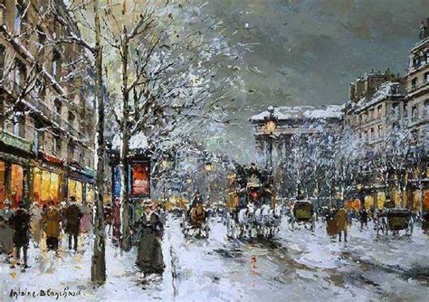 Antoine Blanchard Paris Painting Парижская живопись Пейзажи