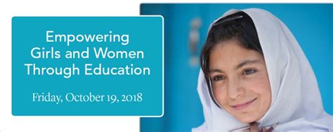 Empowering Girls And Women Through Education 10192018 Bozeman The
