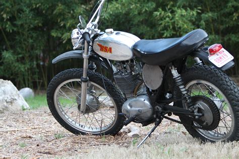 1971 Bsa B50t Victor Trail 500cc Single Great Running Condition