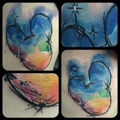 Watercolour Tattoos Watercolor Disney Fun Walt Disney Disney Sleeve