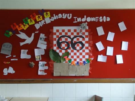 Contoh Mading Tema Kemerdekaan