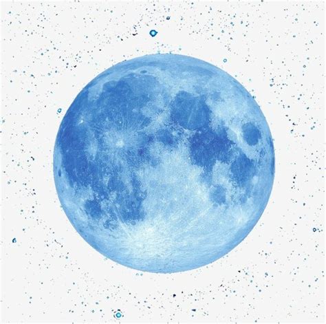 Download High Quality Moon Clipart Blue Transparent Png Images Art