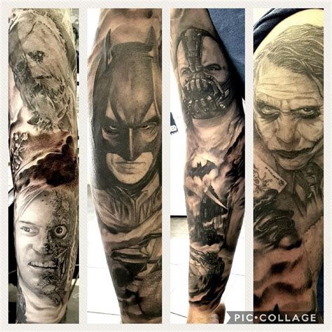 Discover 65 Batman Tattoo Sleeve Latest Esthdonghoadian