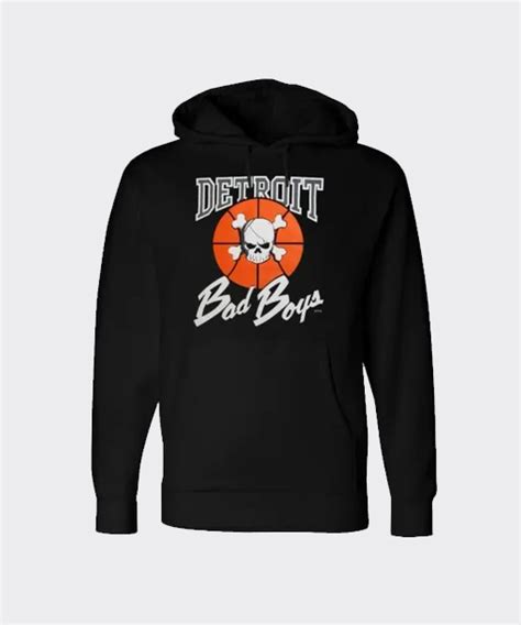Authentic Detroit Bad Boys Hoodie Celebrity Jacket