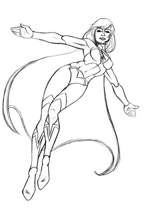 Supergirl Printable Coloring Pages Coloring Home