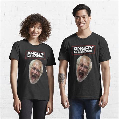 The Angry Grandpa Show On Youtube Agp T Shirt For Sale By Carlcraddock Redbubble Agp T
