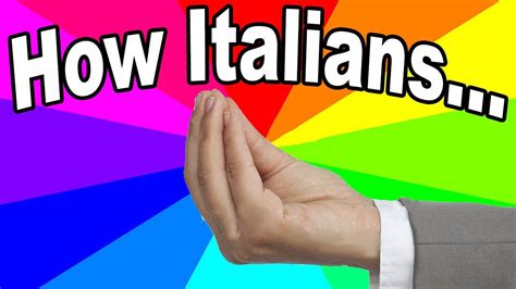 The best italien memes and images of april 2021. What is the italian hand gesture meme? The meaning and ...