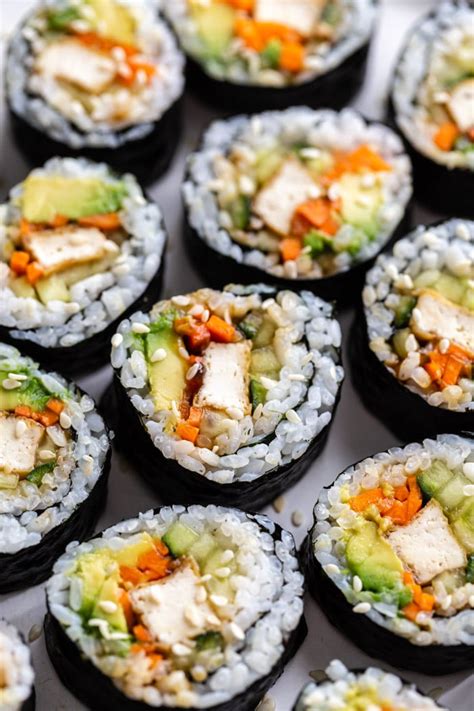 Easy Vegan Sushi Food With Feeling
