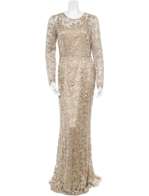 Dolce And Gabbana Lace Maxi Dress W Tags Clothing Dag47727 The