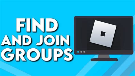 How To Find And Join Groups On Roblox Pc Youtube
