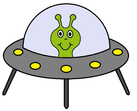 Alien And Spaceship Clipart Clipart Clipartix