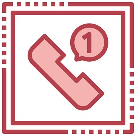 Missed Call Surang Red Icon