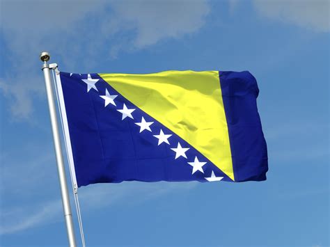 Bosnien Herzegowina Flagge kaufen - 90 x 150 cm - FlaggenPlatz
