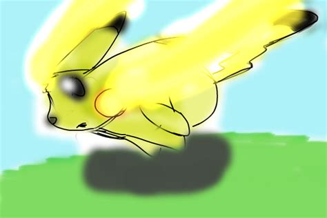 Pikachu ← A Fan Art Speedpaint Drawing By Snowballcat Queeky Draw