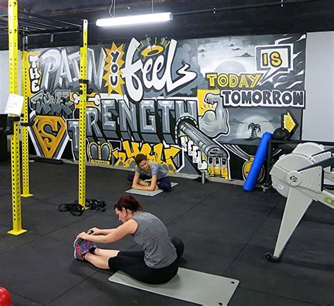 Fitness Playground Sydney Graffiti Murals And Hand Painted Gym