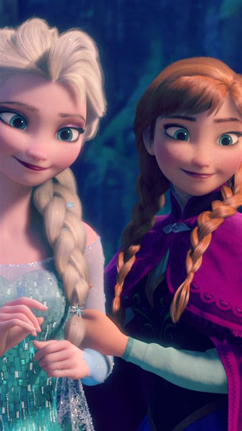 Frozen Anna And Elsa Phone Wallpaper Princess Anna Photo 39339962 Fanpop