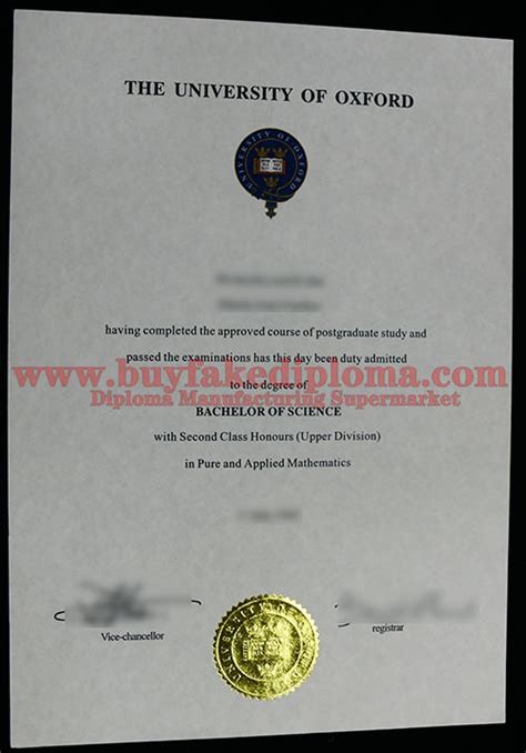 Buy Fake University Of Oxford Diploma Degree Certificatesbuy Fake