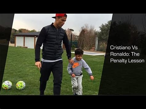 Cristiano Ronaldo vs Cristiano Jr - rangaistuspotkuoppitunti