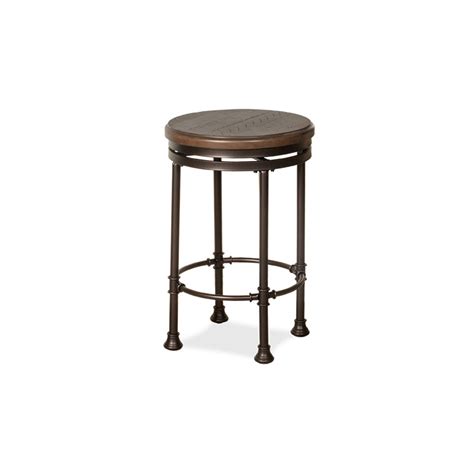 Casselberry Backless Round Swivel Counter Stool 4582 826 By Hillsdale Furniture At Missouri