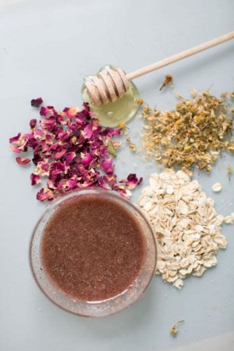 Gentle Diy Rose Camomile Face Scrub To Try Styleoholic Homemade