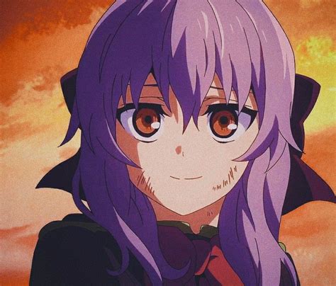 Shinoa Hiiragi 💜 Shinoa Hiiragi Anime Aesthetic Anime