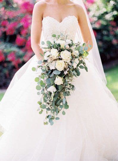 54 Cascade Wedding Bouquets For Charming Brides Wedding Bouquets
