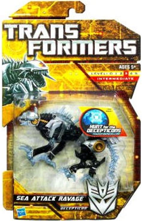 Transformers Hunt For The Decepticons Sea Attack Ravage Deluxe Action