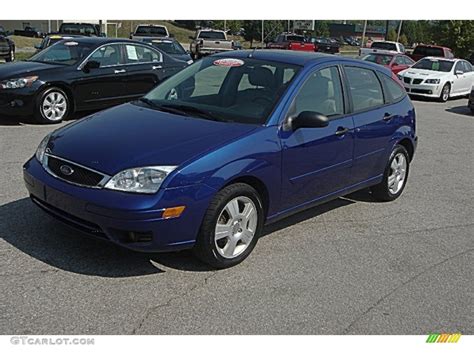 2006 Sonic Blue Metallic Ford Focus Zx5 Ses Hatchback 53672661