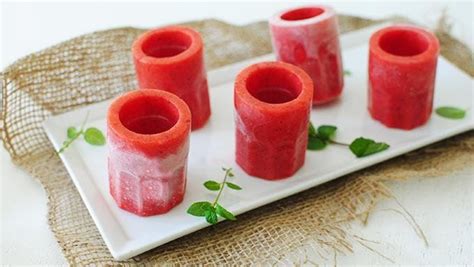 Strawberry Mojito Shotsicles Recipe From Tablespoon