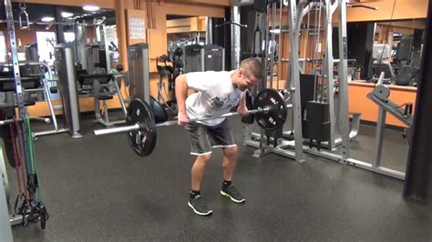 How To Do Bent Over Barbell Rows Youtube