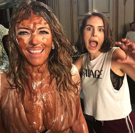 Liz Hurley Sends Fans Wild With Latest Pics As She Covers Body In