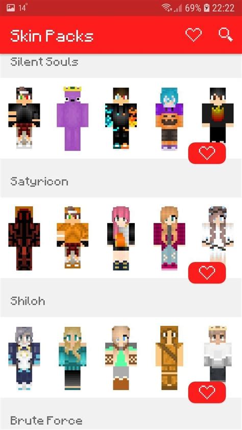 Skins Packs For Minecraft Pe Apk For Android Download