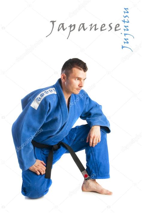 Handsome Man Practicing Jiu Jitsu Stock Photo By ©nanka Photo 37700755