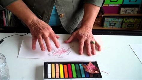 How To Use Chalk Pastels To Add Color To A Drawing Youtube