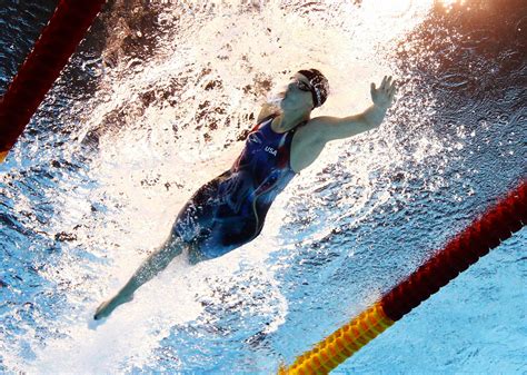 Katie Ledecky Smashes Her Own World Record In 400 Freestyle The New