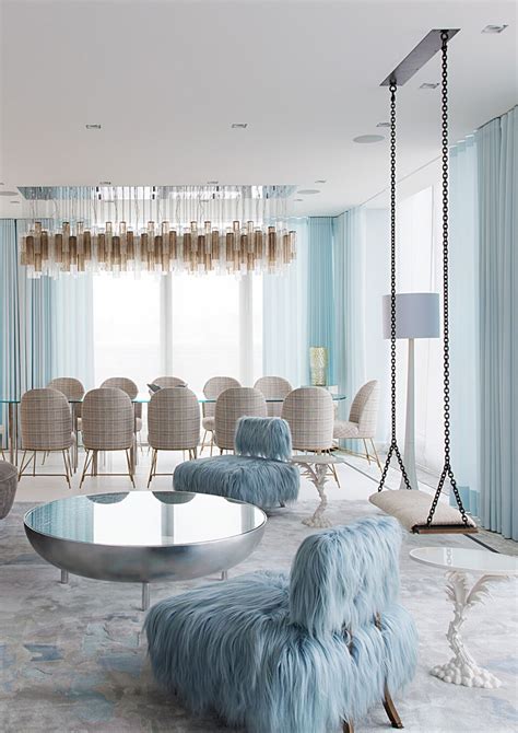 Famous Interior Designers Moscow Insplosion Blue Living Room