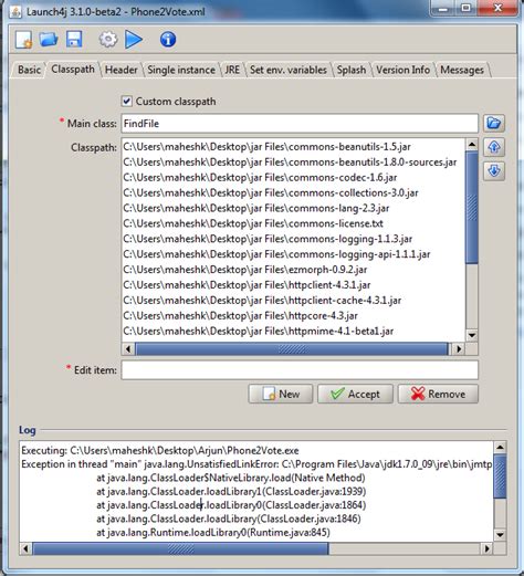 Javalangunsatisfiedlinkerror Cprogram Filesjavajdk17009jre