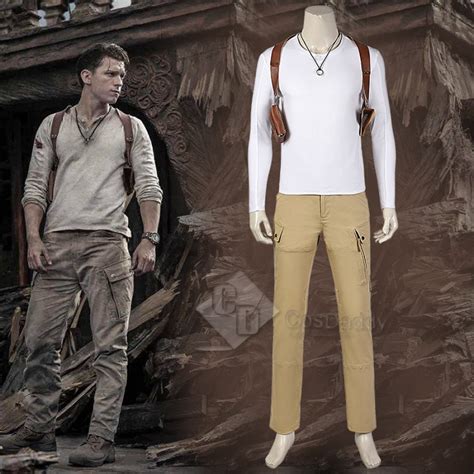 Nathan Drake Cosplay Uncharted Costume Halloween Outfit