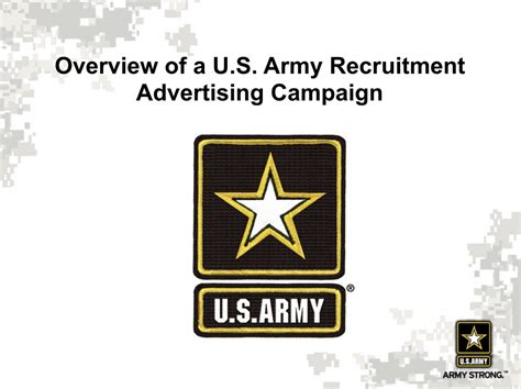 Army Recruiting Powerpoint Ranger Pre Made Military Ppt Classes