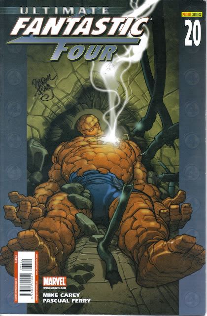 Comics Firmados Por Sus Autores Ultimate Fantastic Four 20 Por Pasqual