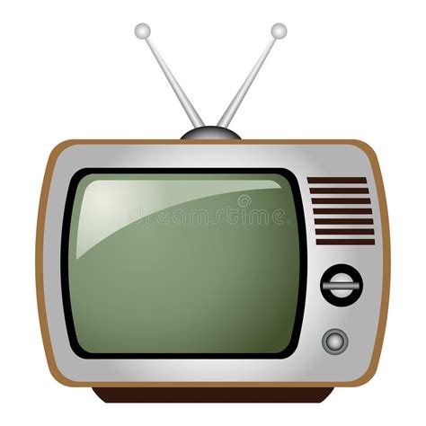 Old Fashion Tv Clip Art